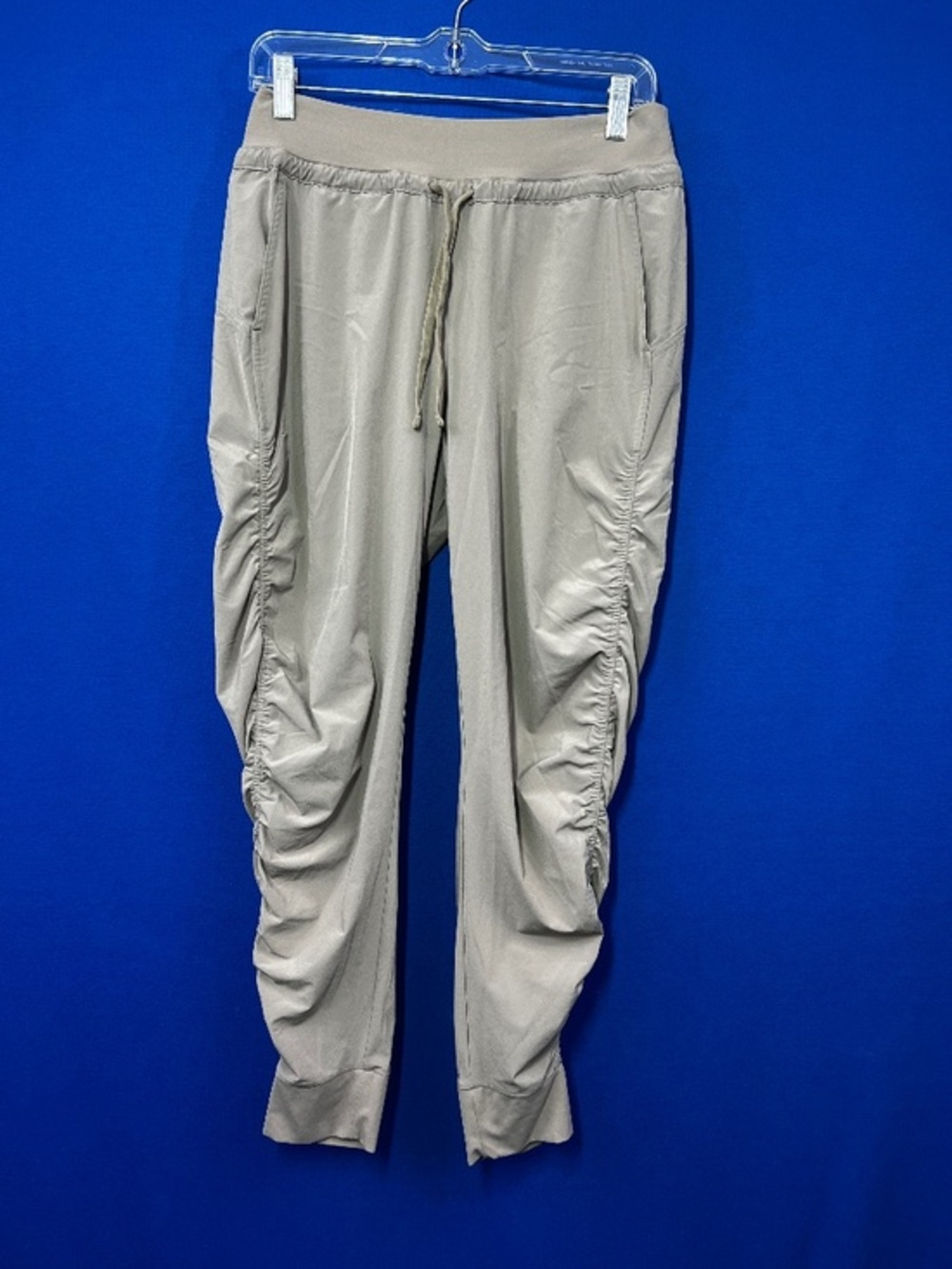 |•ATHLETA•| Tan Athletic Activewear Jogger Pants Size 4